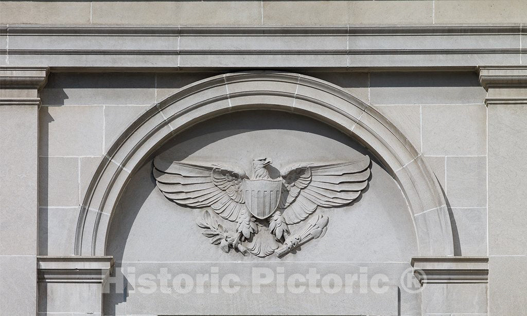 Photo - Courtyard Window, Byron R. White U.S. Courthouse, Denver, Colorado- Fine Art Photo Reporduction