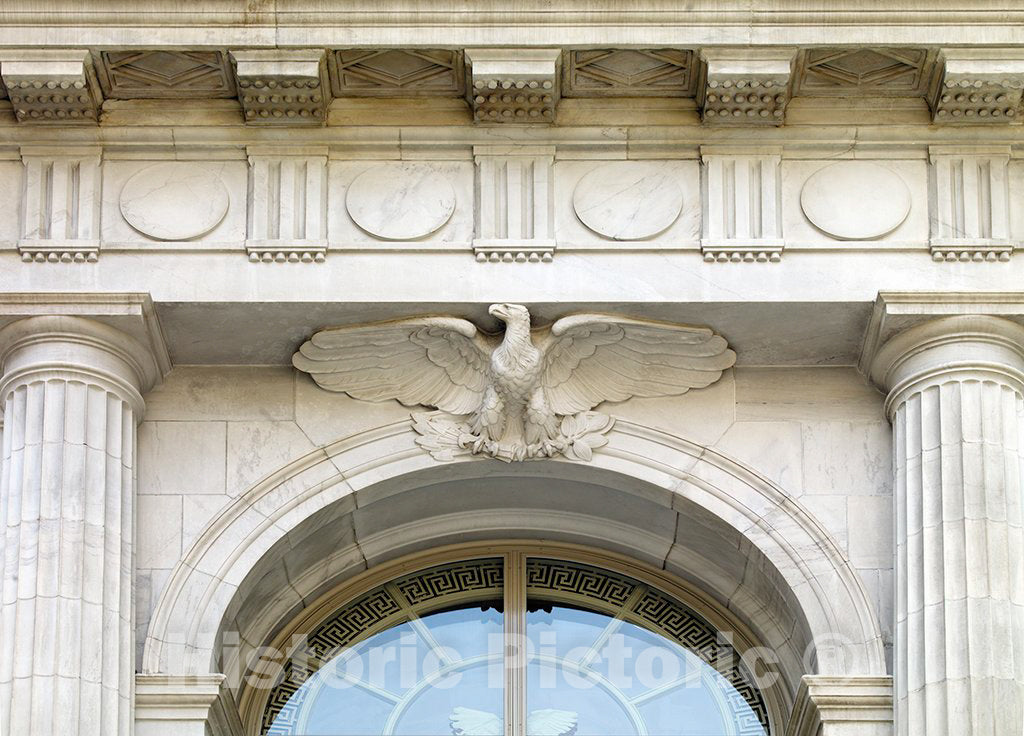 Photo - Eagle Detail, Byron R. White U.S. Courthouse, Denver, Colorado- Fine Art Photo Reporduction