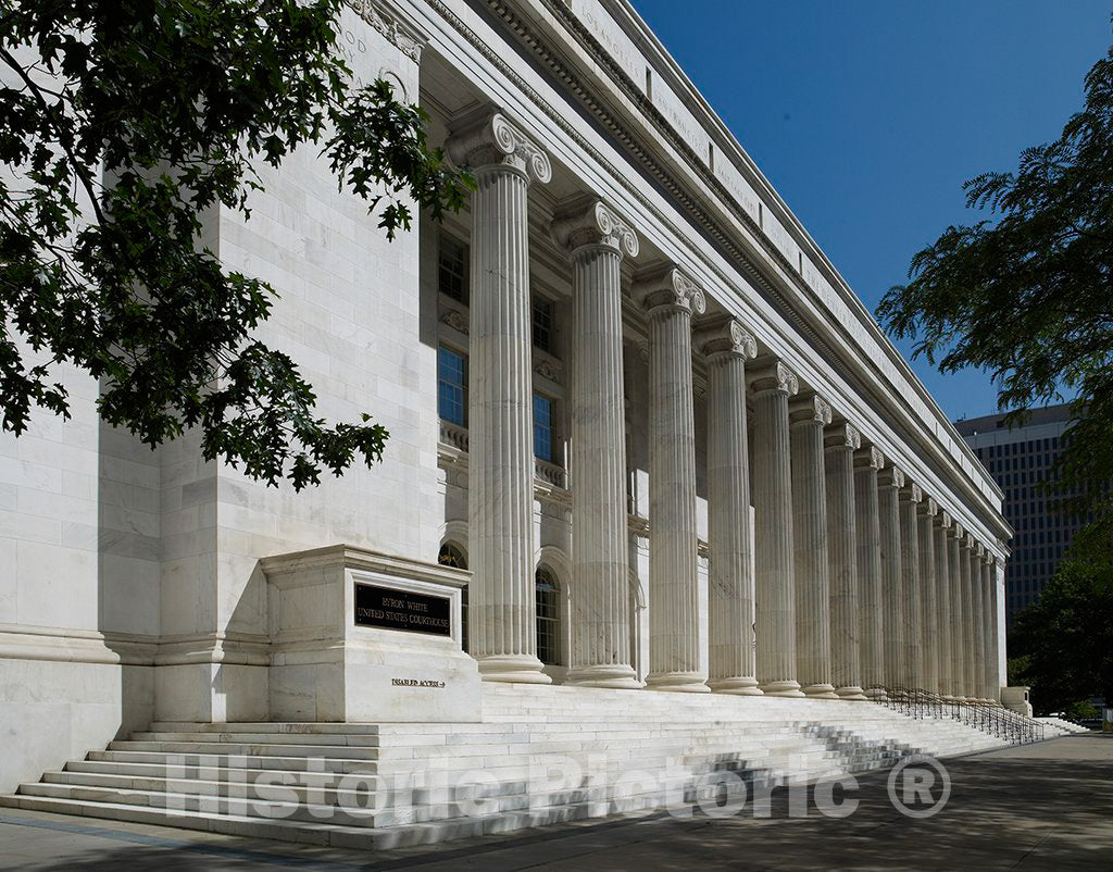 Photo - Front Exterior, Byron R. White U.S. Courthouse, Denver, Colorado- Fine Art Photo Reporduction