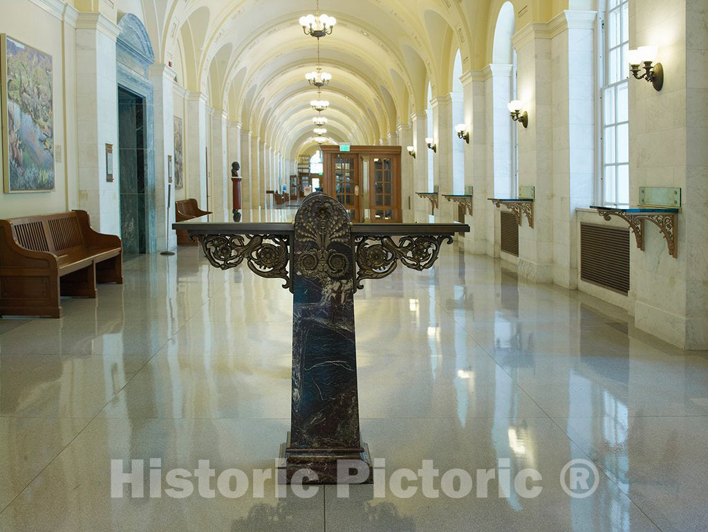 Photo - Lobby, Byron R. White U.S. Courthouse, Denver, Colorado- Fine Art Photo Reporduction