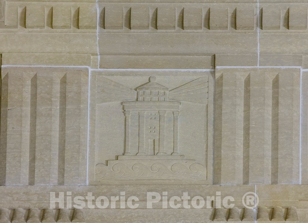 Photo- Interior Detail, United States Commerce Building, Washington, D.C. 2 Fine Art Photo Reproduction