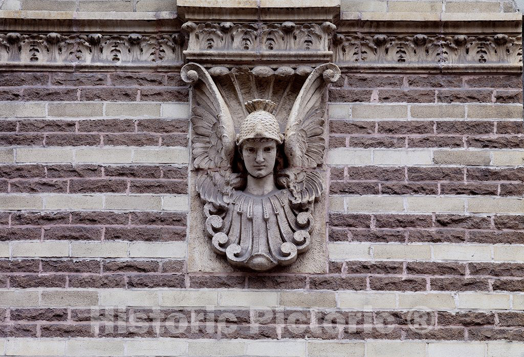 New York, NY Photo - Architectural Detail from Building, New York, New York