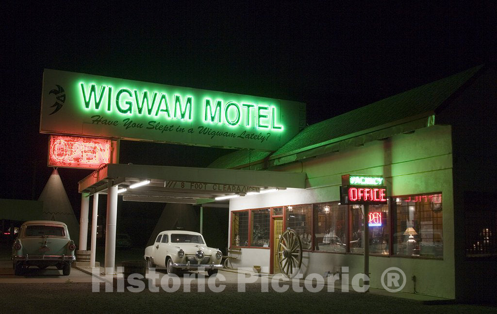 Holbrook, AZ Photo - Wigwam Motel, Route 66, Holbrook, Arizona