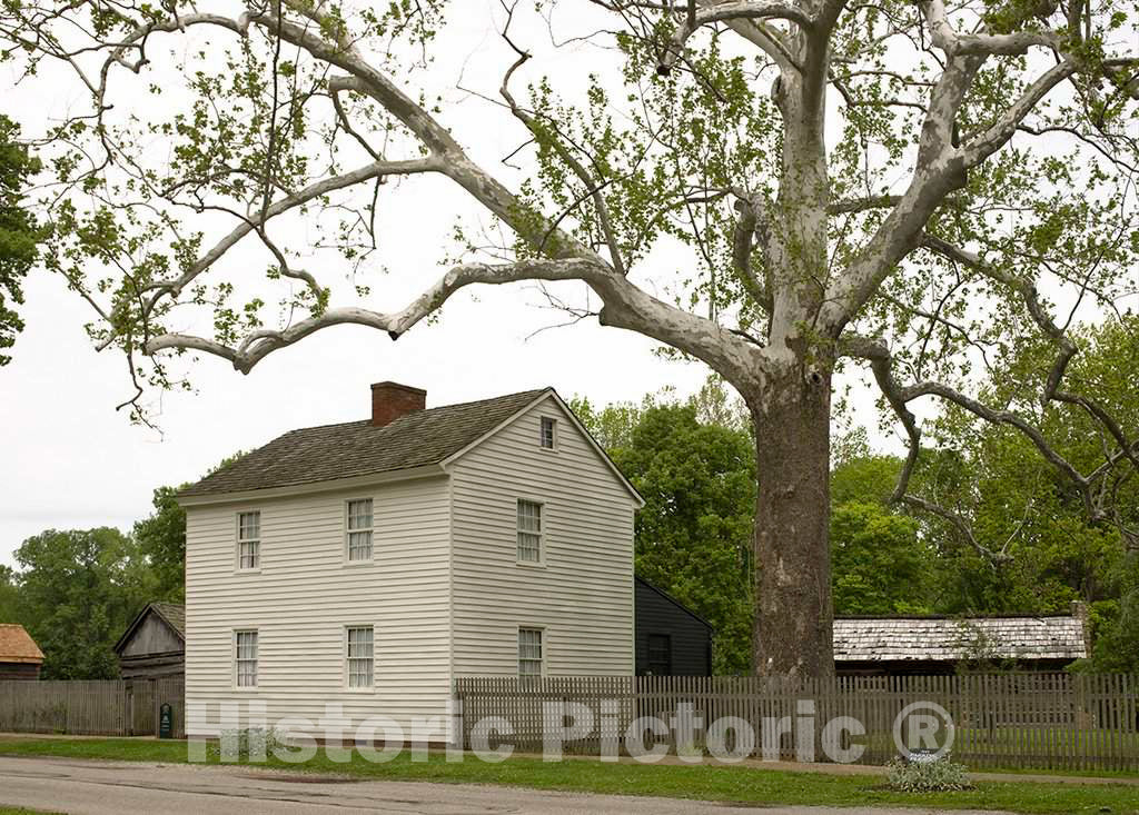 Photo - Lentz House, New Harmony, Indiana- Fine Art Photo Reporduction