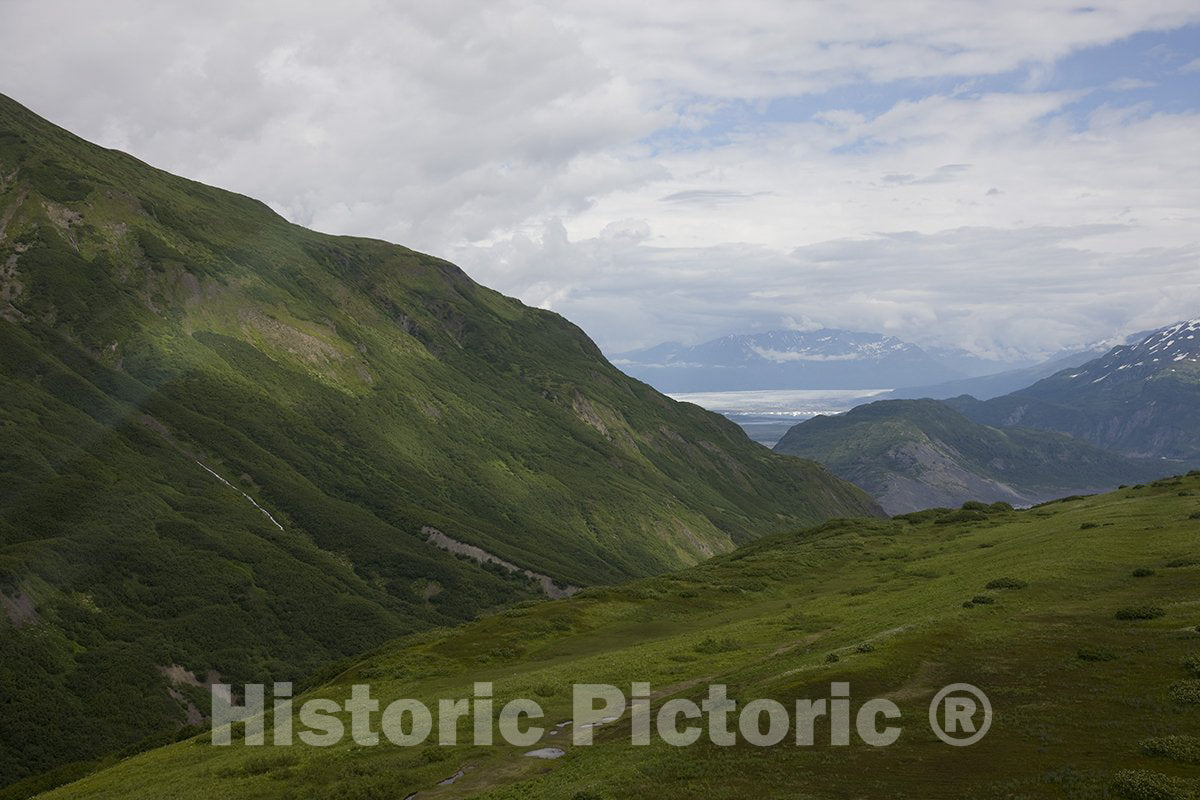 Prince William Sound, AK Photo - Aerial View of Prince William Sound, Alaska-