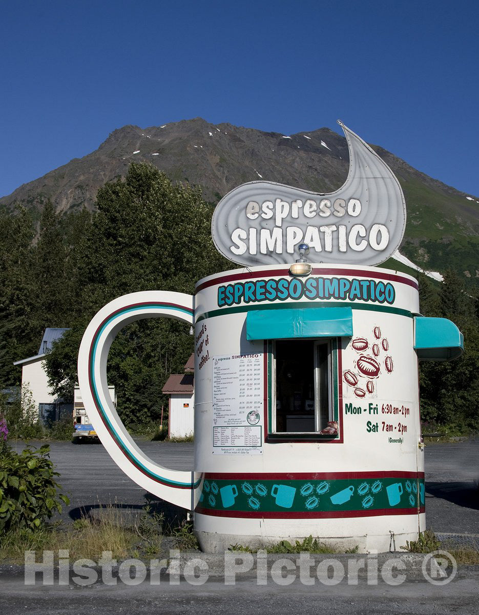 Seward, AK Photo - Espresso Simpatico Coffee Shop, Seward, Alaska