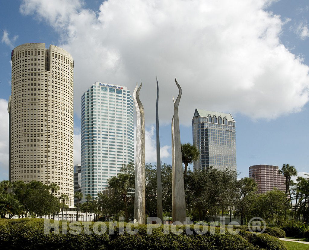 Tampa, FL Photo - Skyline, Tampa, Florida