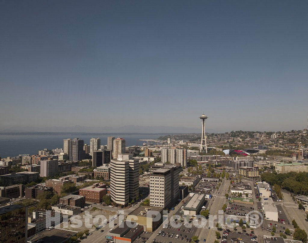 Seattle, WA Photo - Space Needle Scene, Seattle, WA