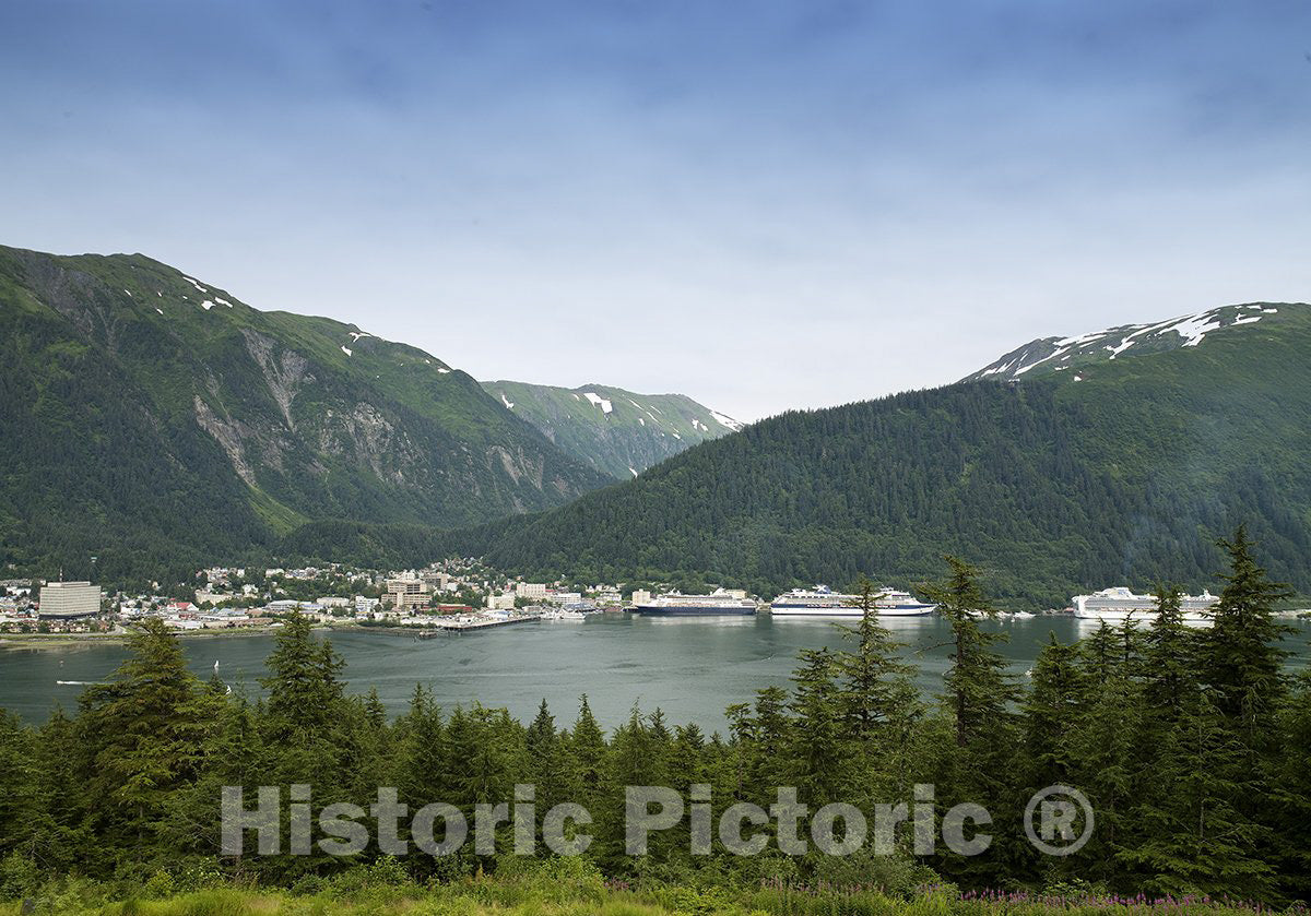 Juneau, AK Photo - Skyline, Juneau, Alaska