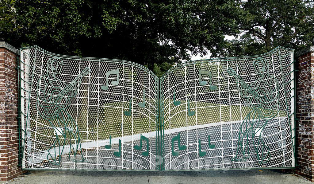 Memphis, TN Photo - Gates, Graceland, Memphis, TN