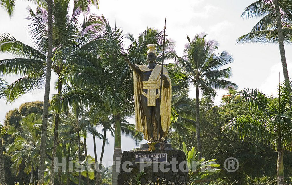 Honolulu, HI Photo -Kamehameha The Great Statue, Hawaii