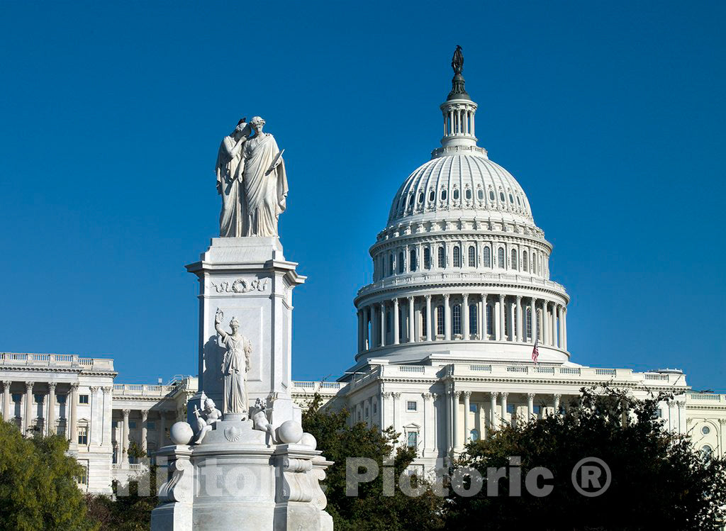 Photo - The Peace Monument, Washington, D.C.- Fine Art Photo Reporduction