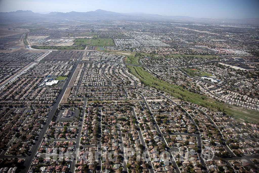 Las Vegas, NV Photo - Miles and Miles of Homes, Las Vegas, Nevada