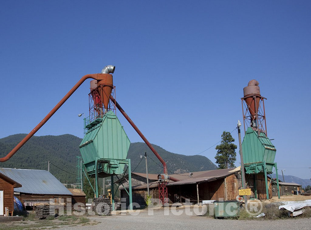 Washington (State) Photo - Logging Plant, Washington