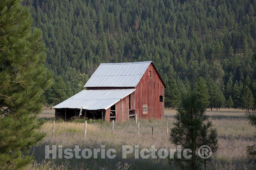 Washington (State) Photo - Barn, Rural Washington