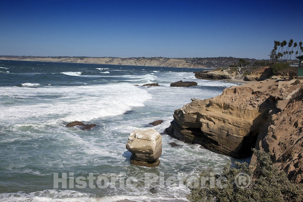 La Jolla, CA Photo - Scenic View of Shore, La Jolla, California