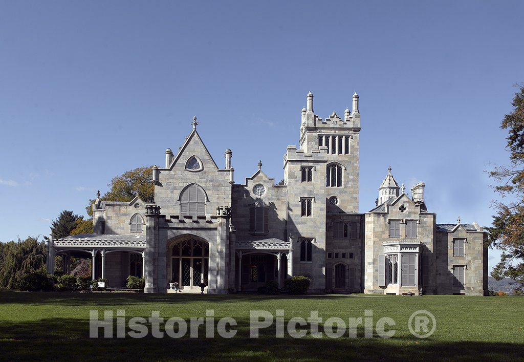 Tarrytown, NY Photo - Lyndhurst, Also Known as Jay Gould Estate, Tarrytown, New York