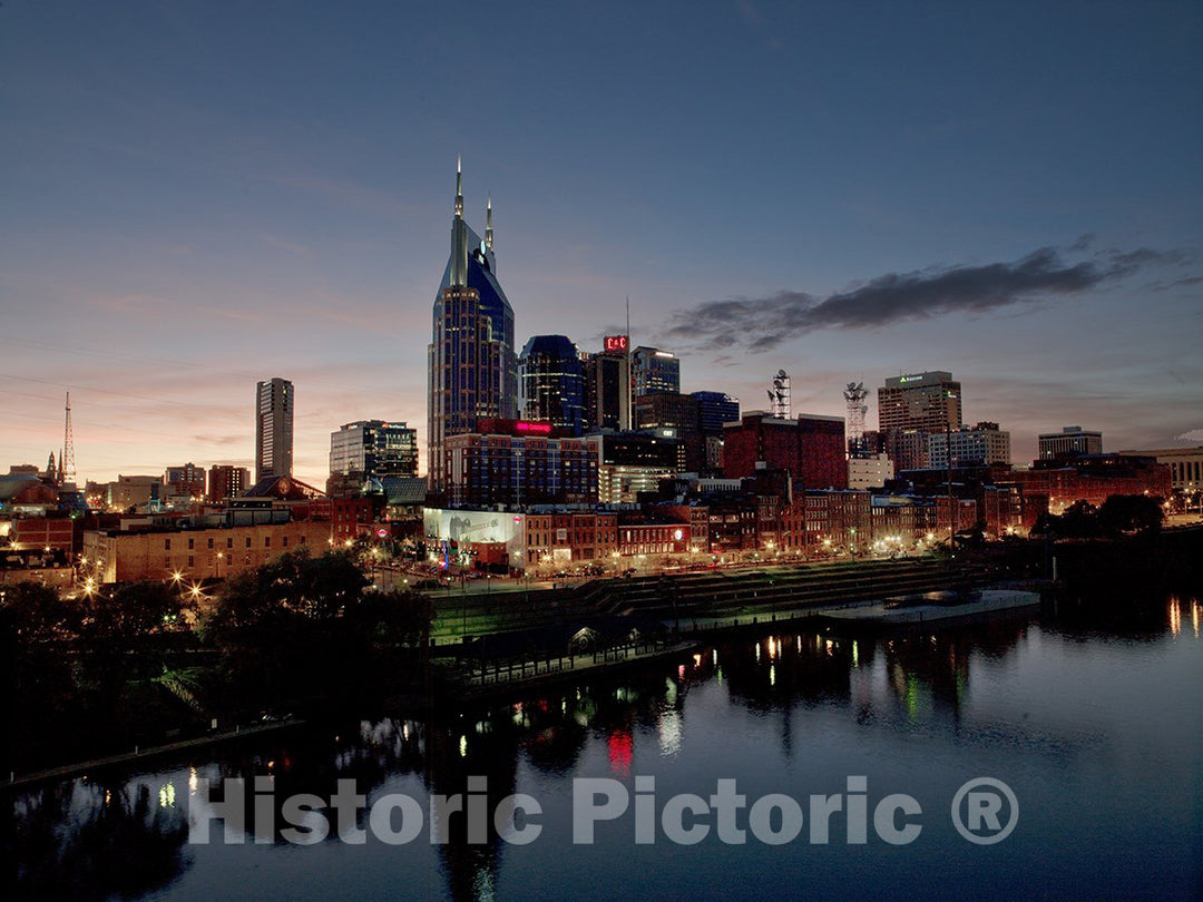 Nashville, TN Photo - Skyline, Nashville, Tennessee