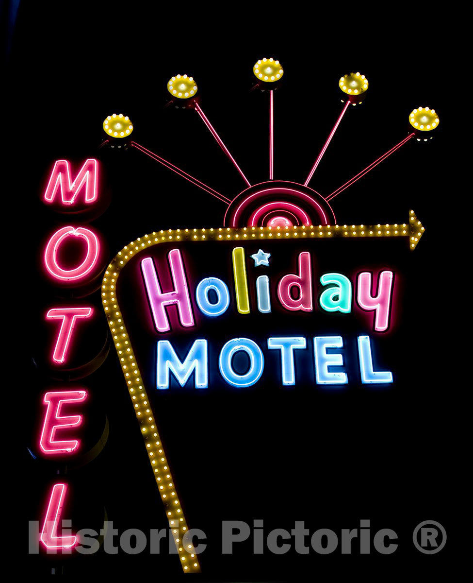 Las Vegas, NV Photo - Holiday Motel, Las Vegas, Nevada