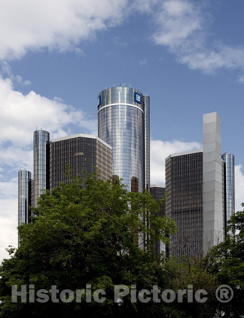 Detroit, MI Photo - General Motors Building, Detroit, Michigan