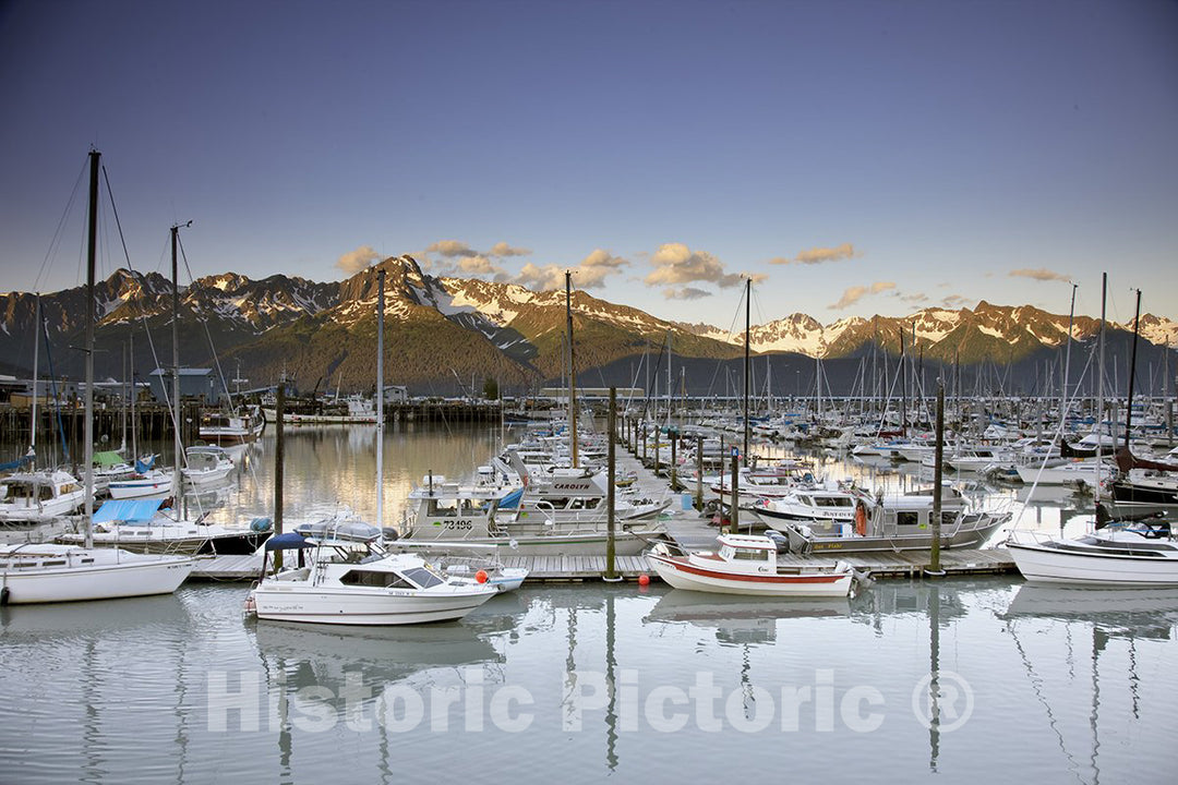 Seward, AK Photo - Boat Marina, Seward, Alaska