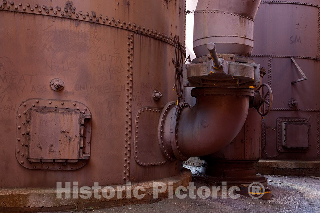 Photo- Sloss Furnace, Birmingham, Alabama 2 Fine Art Photo Reproduction