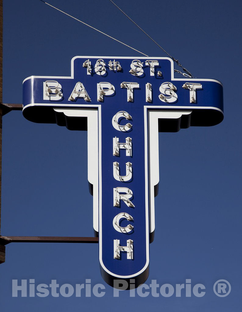 Birmingham, AL Photo - Sixteenth Street Baptist Church, Birmingham, Alabama