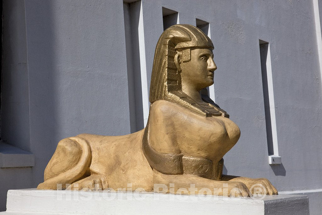 Mobile, AL Photo - Sphinx, Scottish Rite Temple, Mobile, Alabama