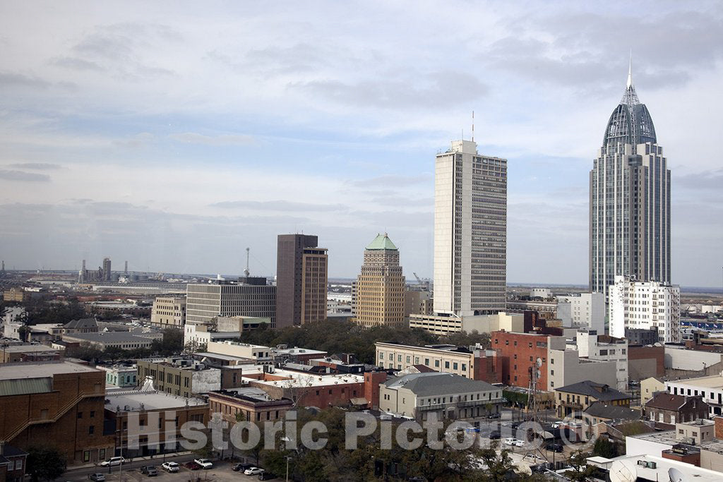 Mobile, AL Photo - Skyline View of Mobile, Alabama