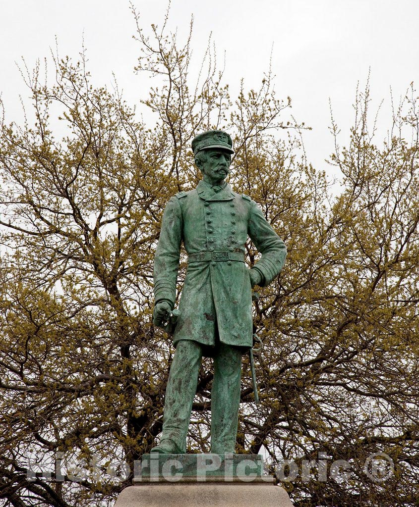 Mobile, AL Photo - Statue of Rear Admiral Raphael Semmes, Mobile, Alabama