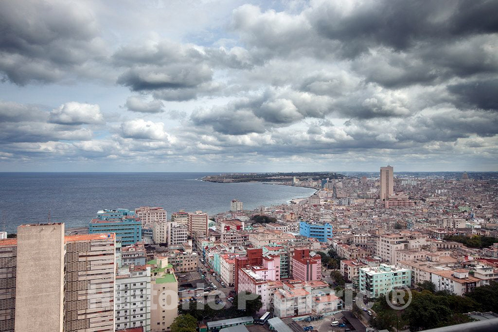 Photo - View of Havana, Cuba- Fine Art Photo Reporduction