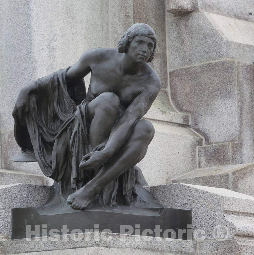 Photo- Details on The Statue Honoring Maceo on The MalecÃ³n in Havana, Cuba 1 Fine Art Photo Reproduction