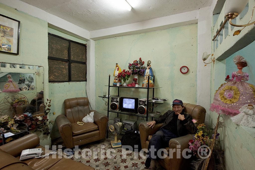 Havana, Cuba Photo - Interior of a Small Home in Old Havana, Cuba