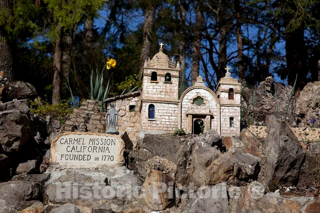 Photo- Ave Maria Grotto, Cullman, Alabama 4 Fine Art Photo Reproduction