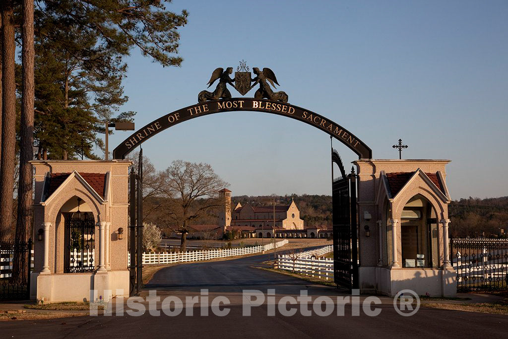 Photo- Shrine of The Most Blessed Sacrament of Our Lady of The Angels Monastery, Hanceville, Alabama 5 Fine Art Photo Reproduction