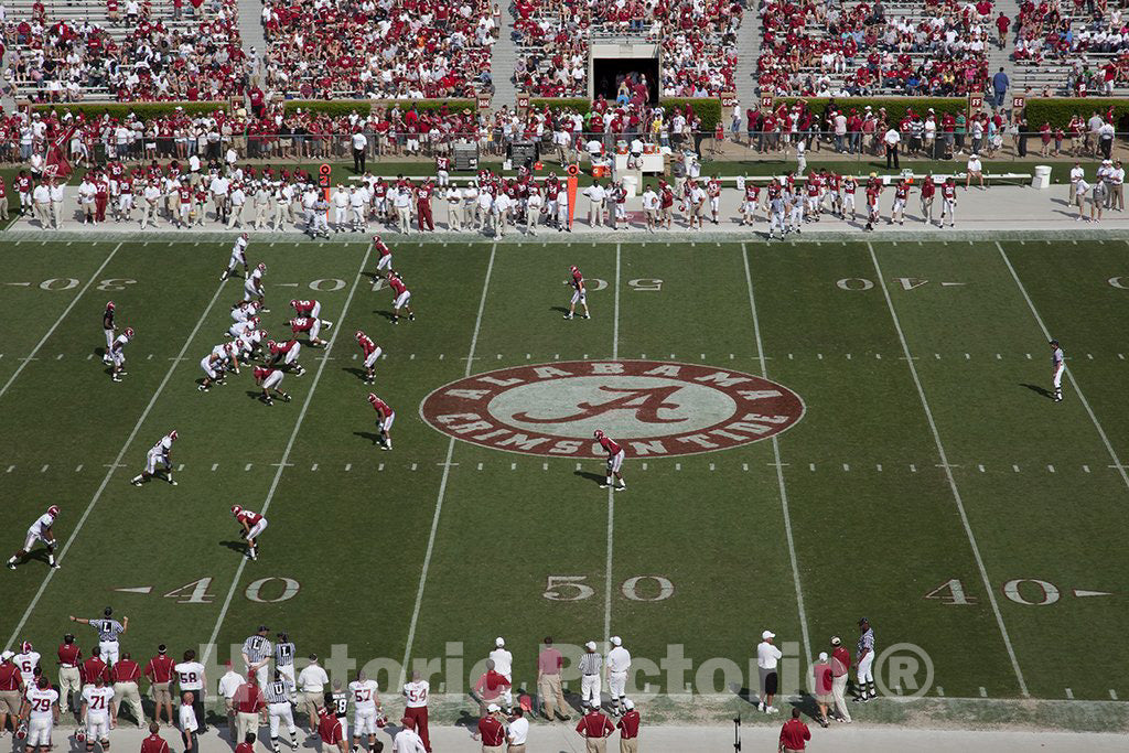 Tuscaloosa, AL Photo - A-Day, a Spring Football Scrimmage at University of AL, Tuscaloosa, AL