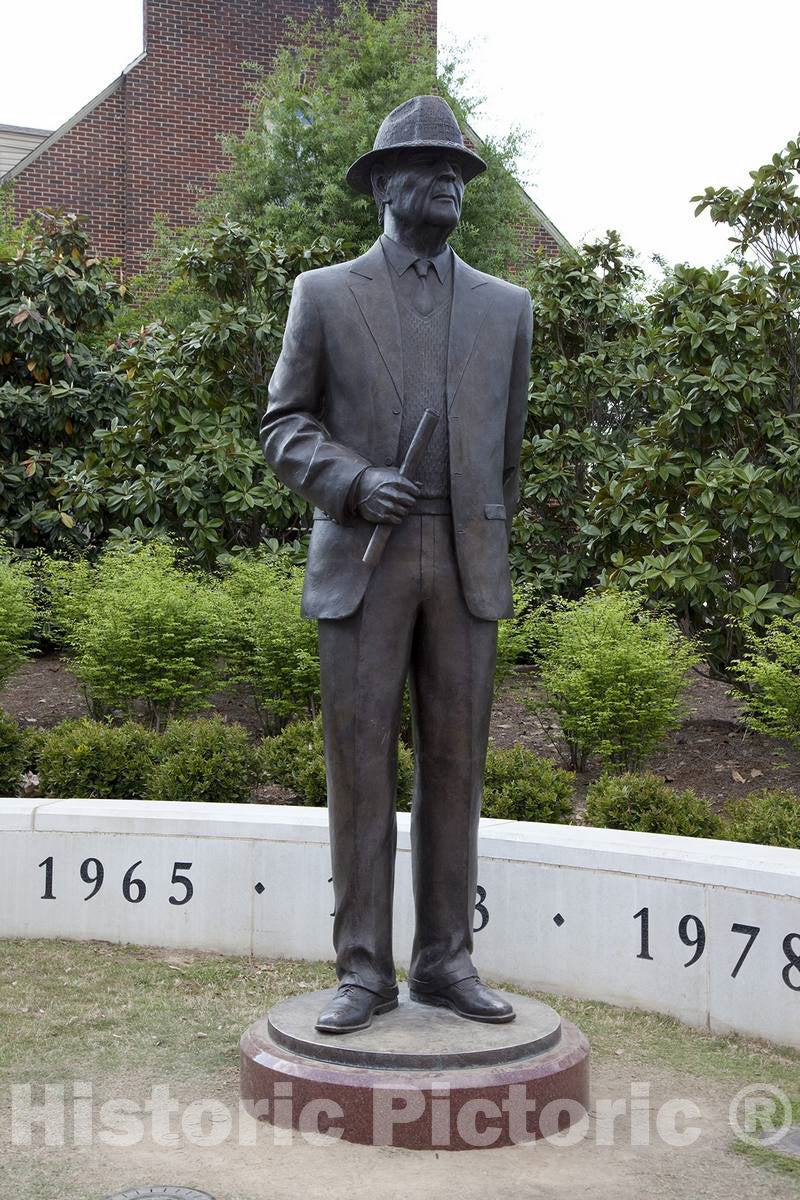 Photo - Statues Outside of The Bryant-Denny Stadium to Join The Statue of Nick Saban which Will be erected and be Placed in The Walk of Champions- Fine Art Photo Reporduction