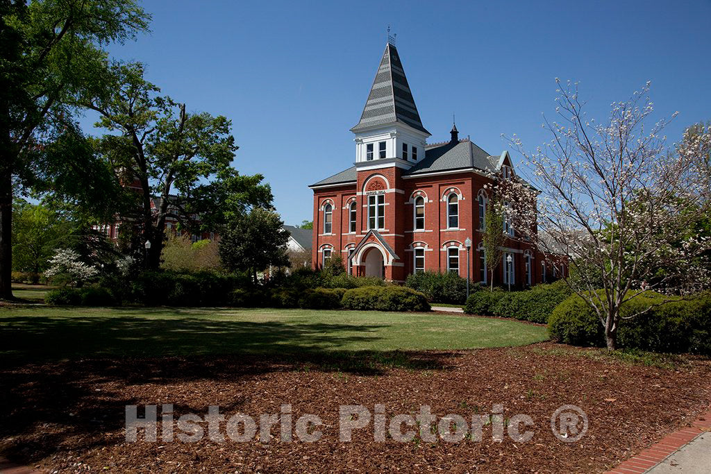 Photo - Hargis Hall, Built in 1888 and Named After Estes H. Hargis. Located on The Main Campus at Auburn University in Auburn, Alabama- Fine Art Photo Reporduction