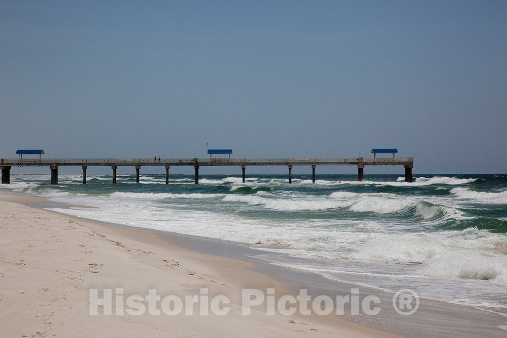 Photo - The White Sands of The Beaches on The Gulf Coast are Breathtaking in Orange Beach, Alabama- Fine Art Photo Reporduction