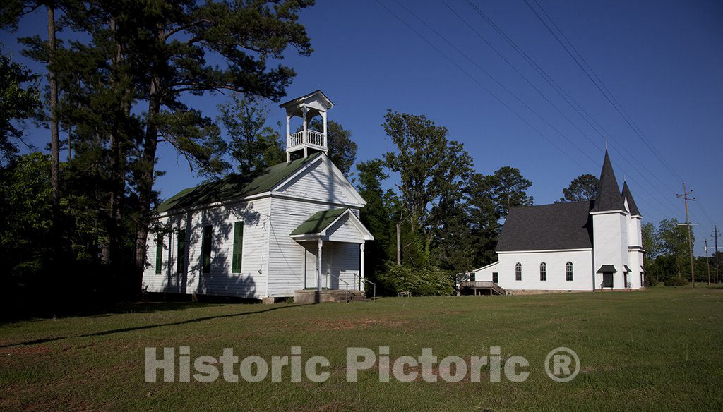 Perdue Hill, AL Photo - Historic Buildings in Perdue Hill, Alabama