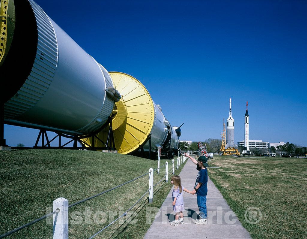 Photo - Rocketry at Space Center, Houston, Texas- Fine Art Photo Reporduction