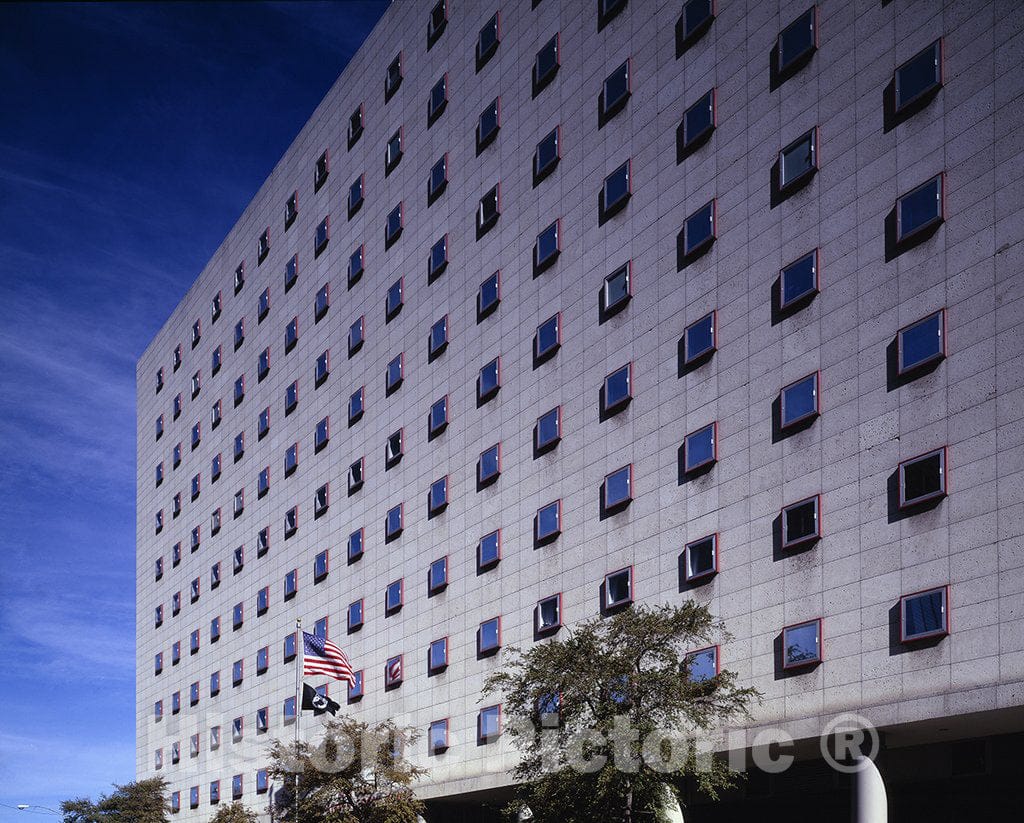 Houston, TX Photo - Federal Courthouse Built in 1962, Houston, Texas