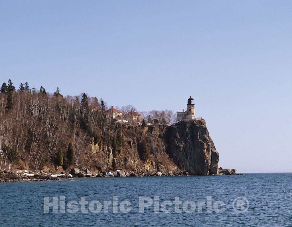 Photo - Split Rock Lighthouse, one of Minnesota's Best Known Landmarks, is Located in Two Harbors, Minnesota- Fine Art Photo Reporduction