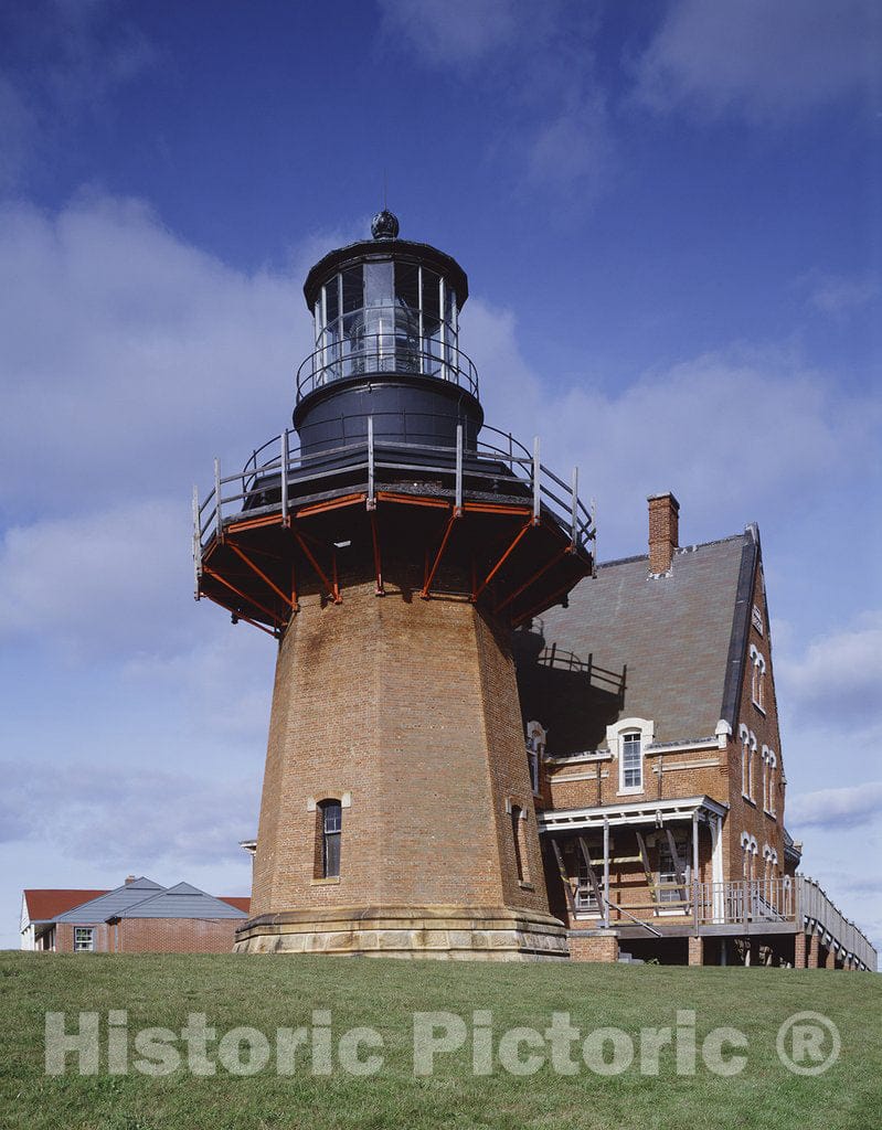 Block Island, RI Photo - Block Island Light, Block Island, Rhode Island