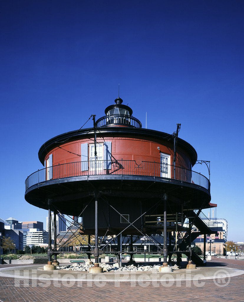 Baltimore, MD Photo - Seven Foot Knoll Light, Baltimore, Maryland