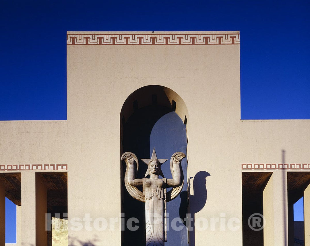 Dallas, TX Photo - Lone Star Centennial Statue, Fair Park, Dallas, Texas