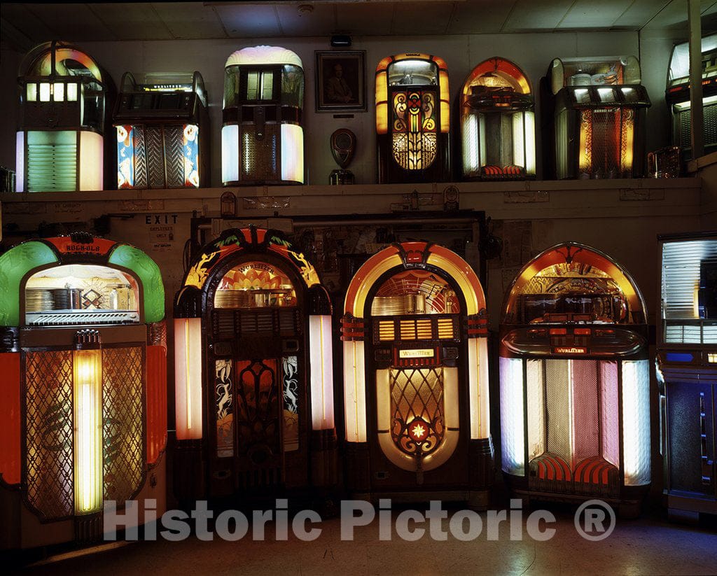 Texas Photo - Juke Box Museum in Texas