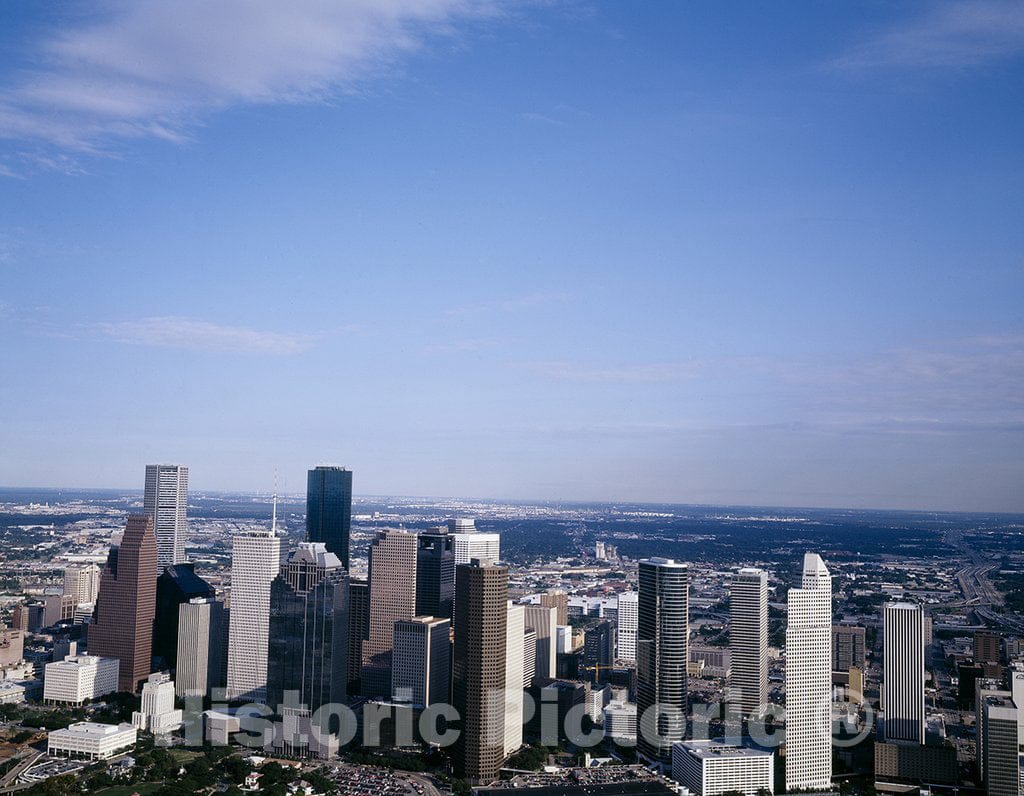 Houston, TX Photo - Aerial of Houston, Texas