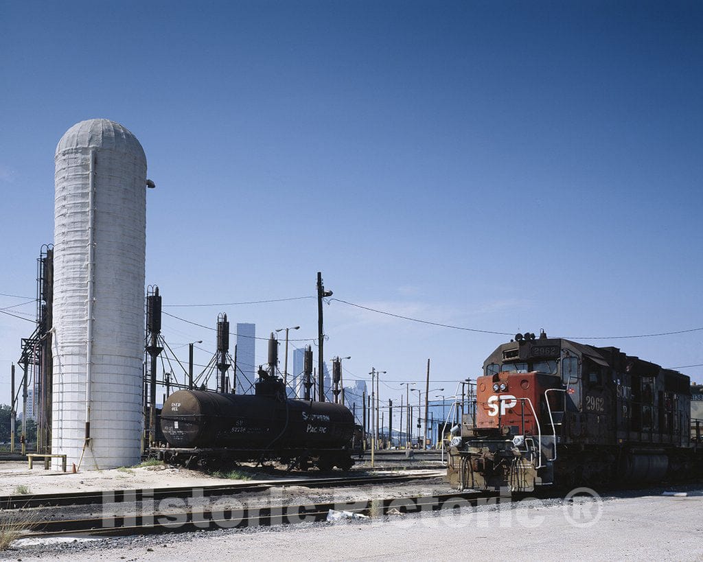 Houston, TX Photo - Train yards, Houston, Texas