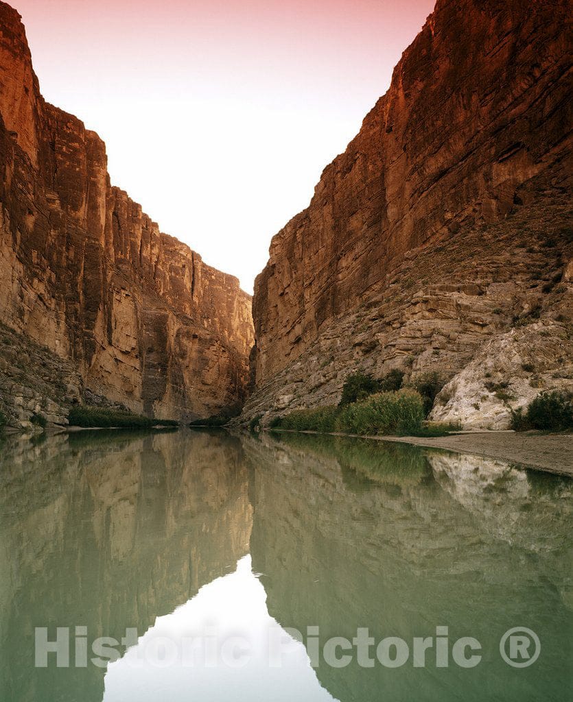 Big Bend National Park, TX Photo - Bluffs Above The Rio Grande in Big Bend National Park in Texas